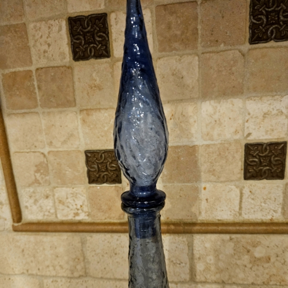 Empoli Genie Bottle Vintage Periwinkle